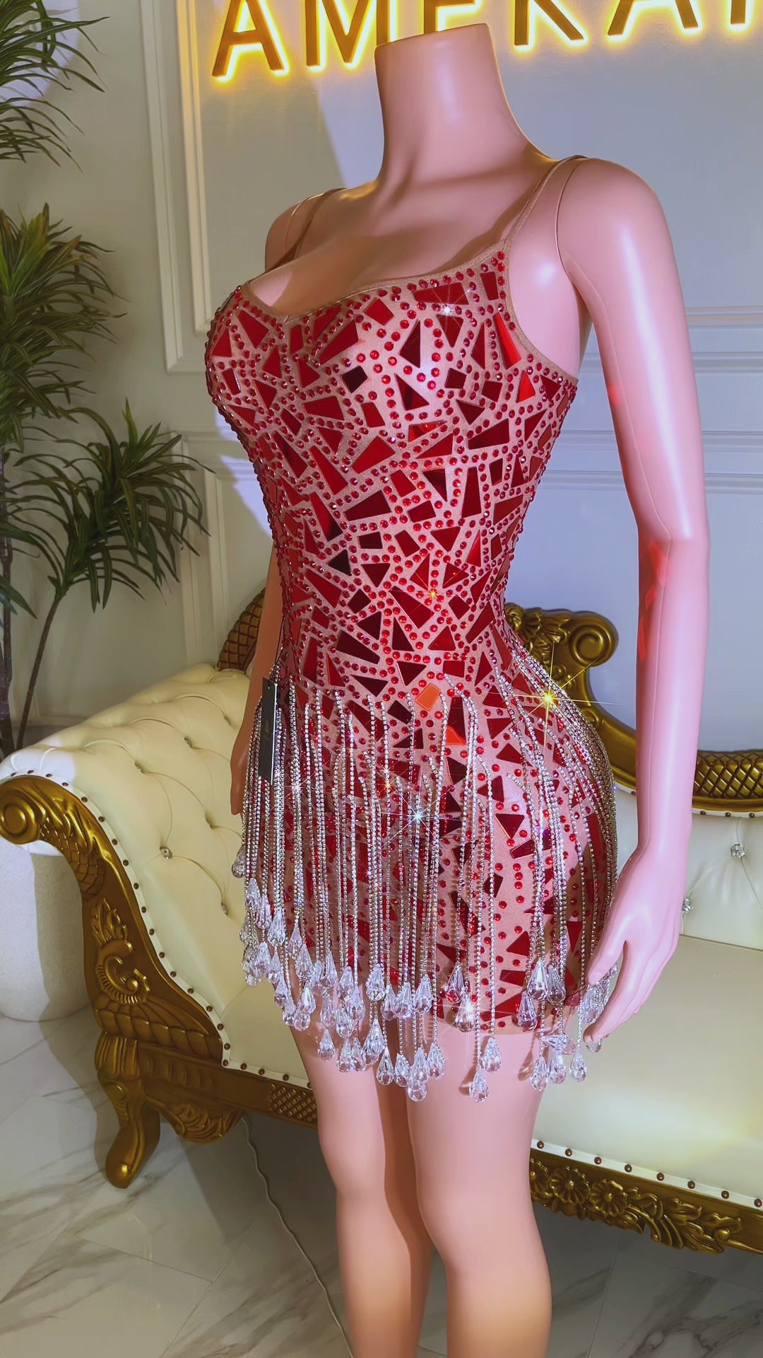 Josanna Diamante Dress (Pre-Order)