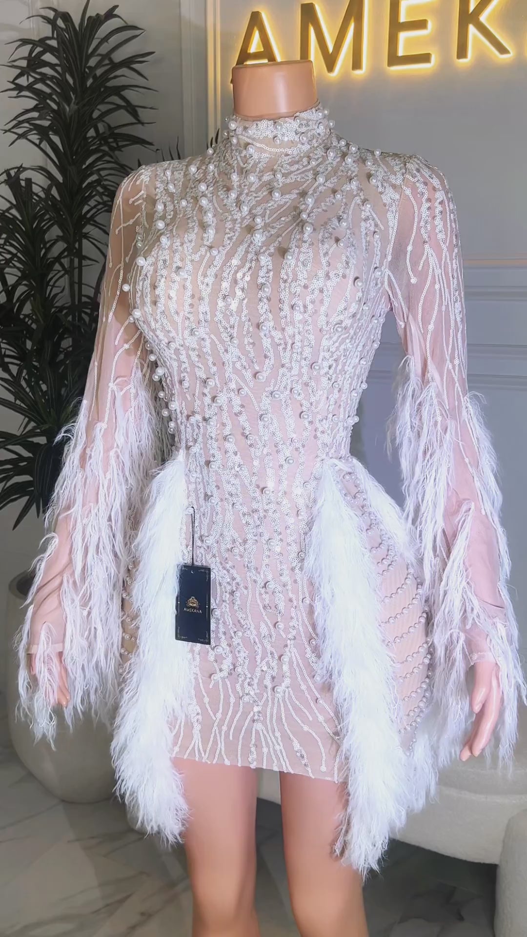 Nara White Dress (Ready To Ship)