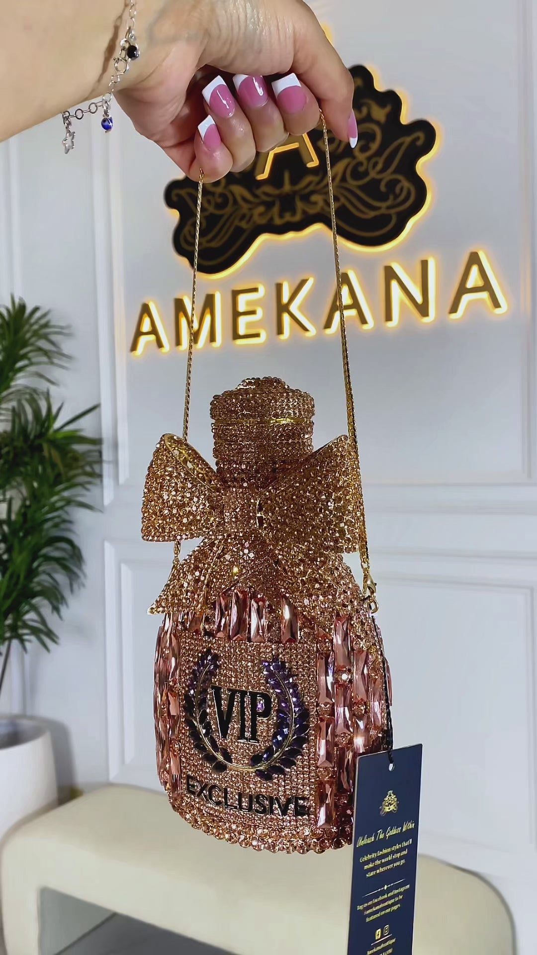 Vip Gold Clutch (Ready To Ship)
