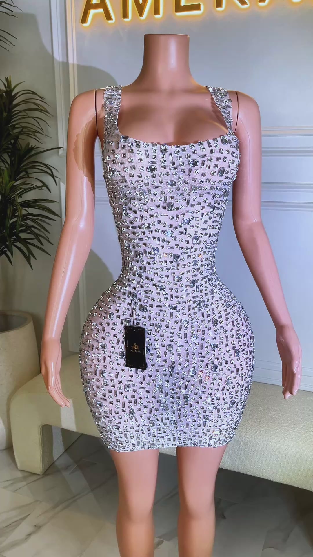 Sade White Mini Dress (Pre-Order)