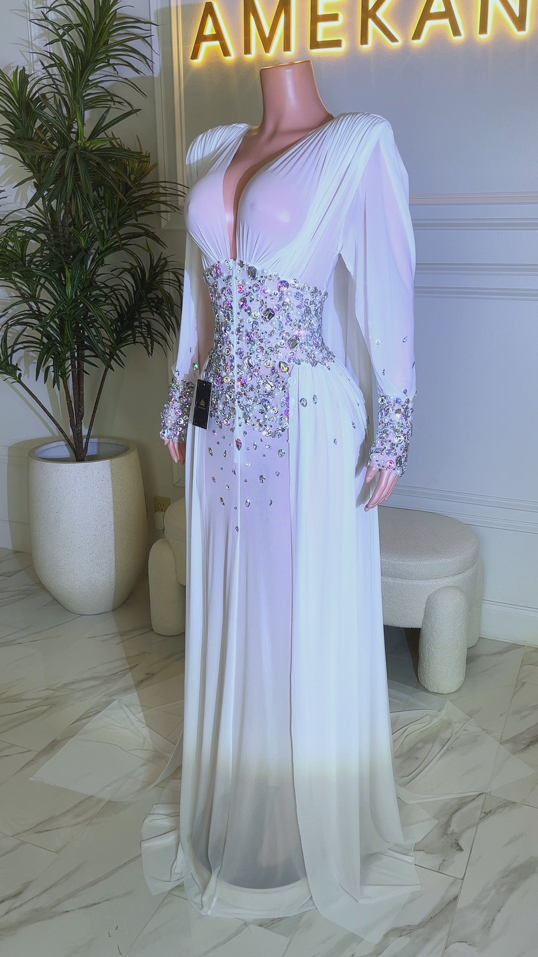 Opal White Dress(Pre-Order)