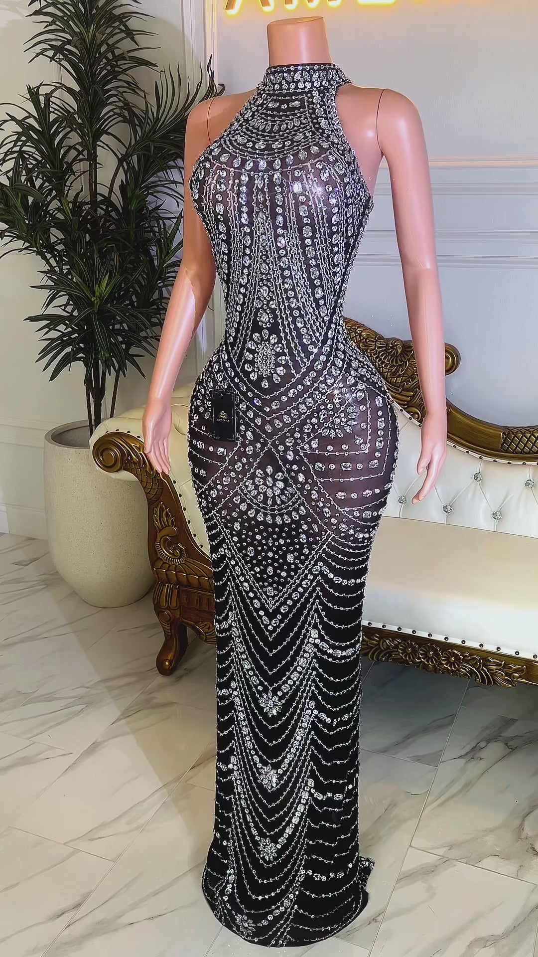 Calista Maxi Dress (Ready To Ship)