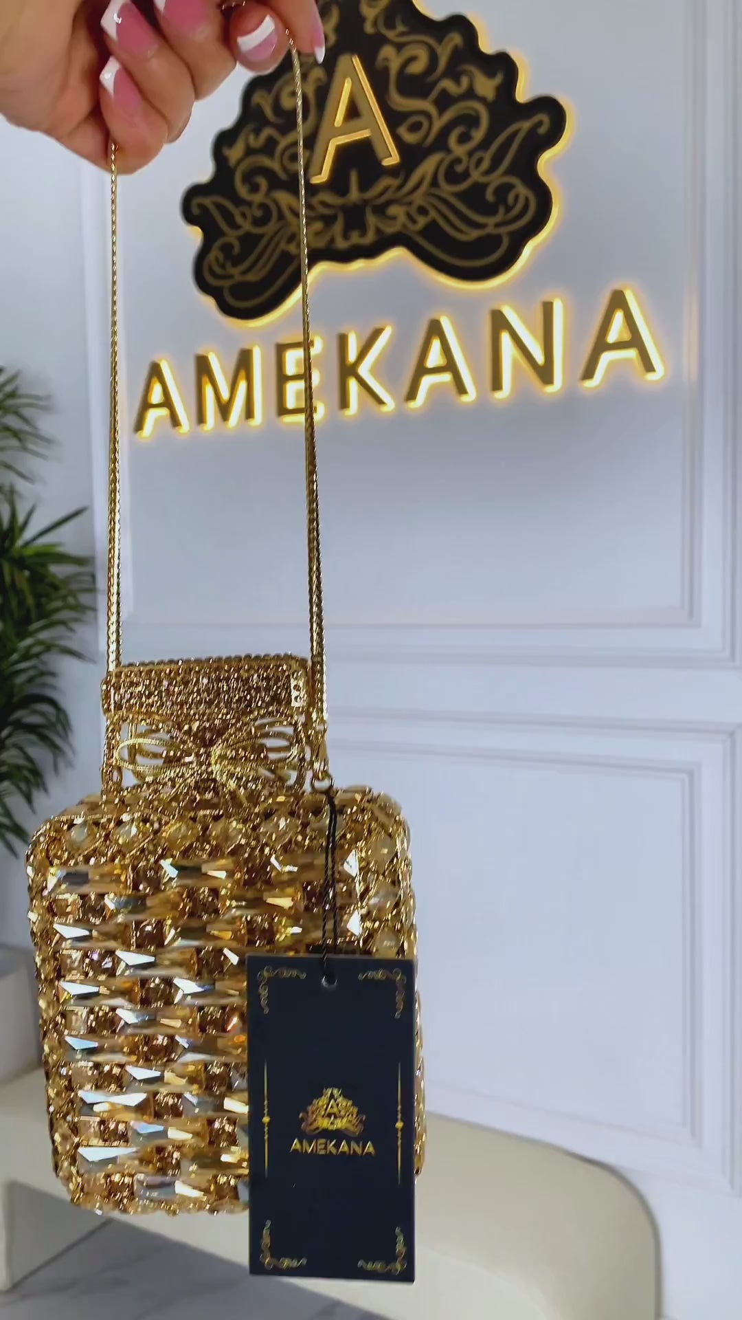 Glam Silver Clutch (Ready to Ship)