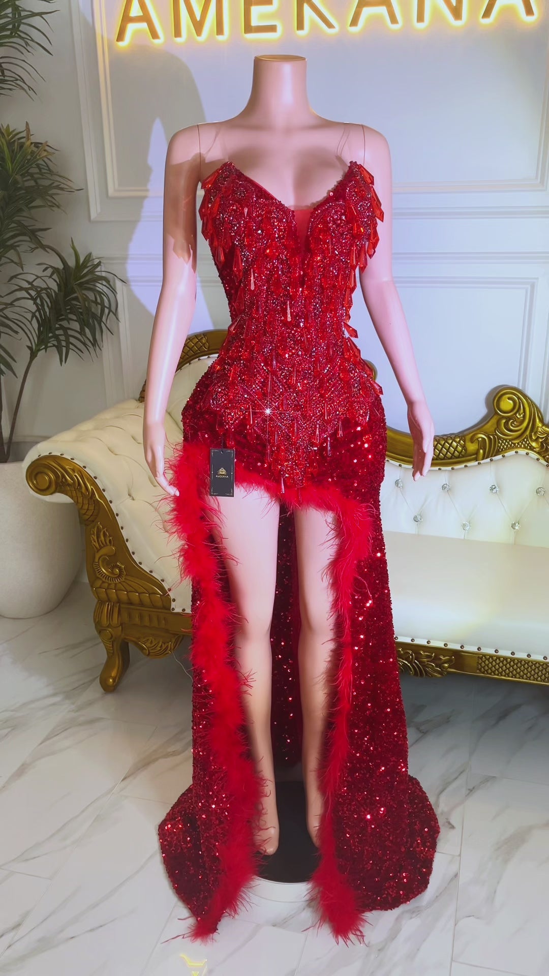 Set It Ablaze Dress (Pre-Order)