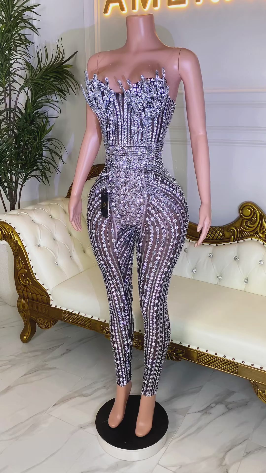 Fool In Love Black Jumpsuit (Pre-Order)