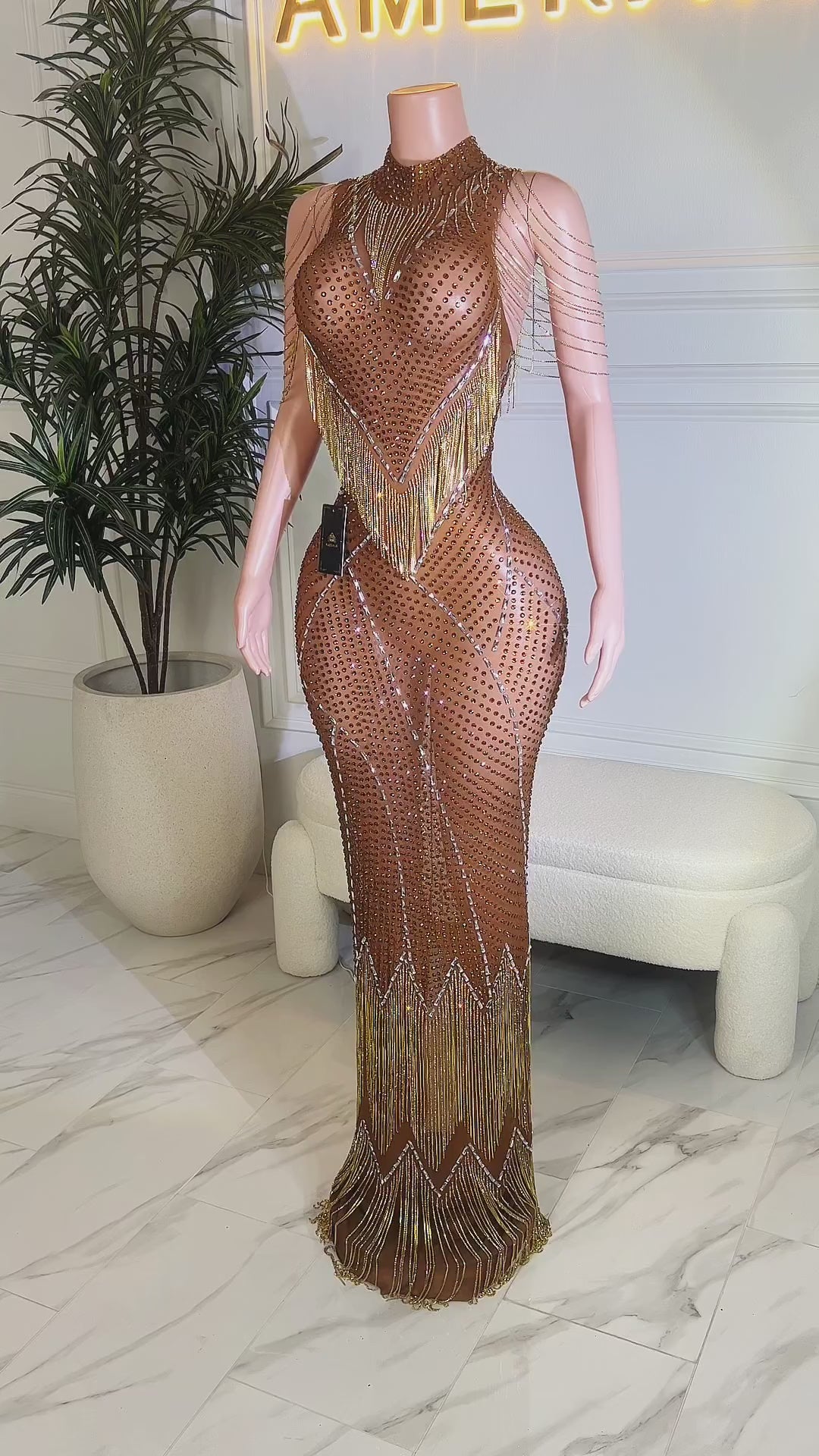 Glitz Maxi Dress (Ready To Ship)