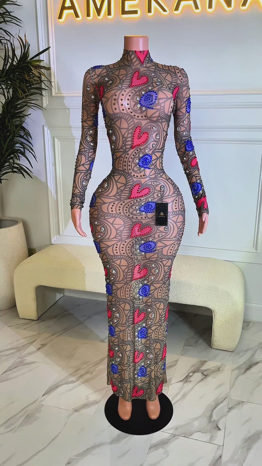 Fatal Attraction Maxi Dress (Pre-Order)