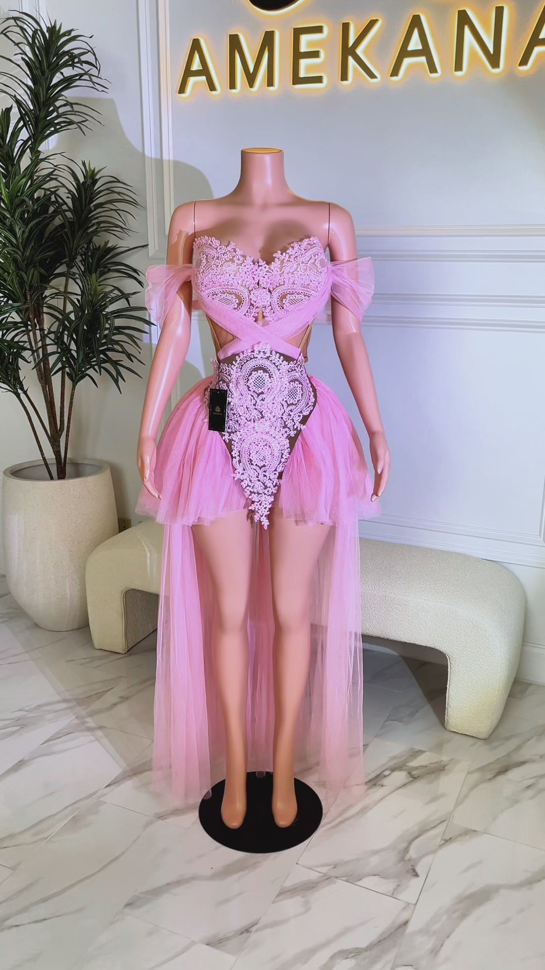 Vernise Pink Skirt Set (Pre-Order)