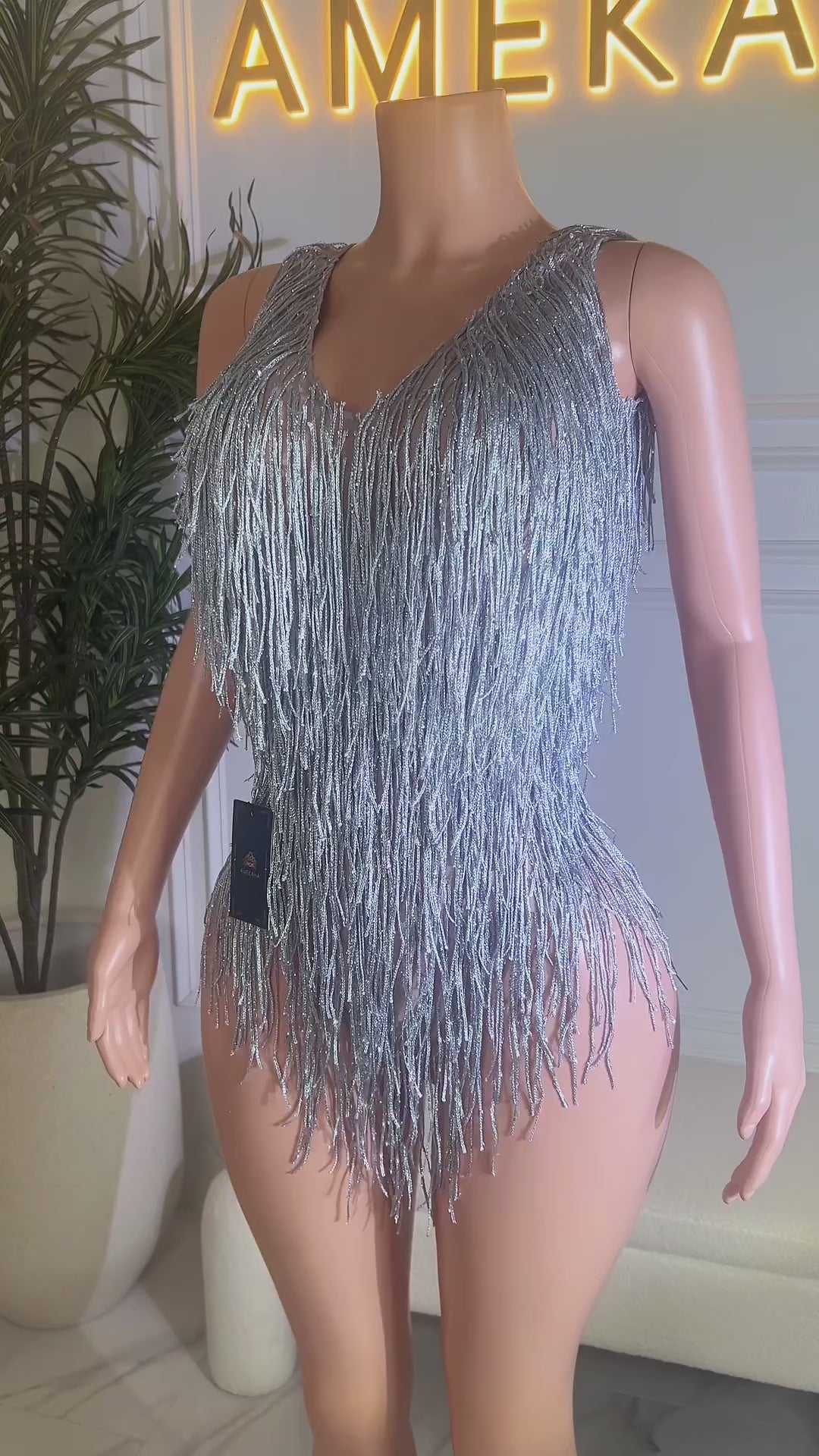 Marzelle Fringe Bodysuit (Ready to Ship)