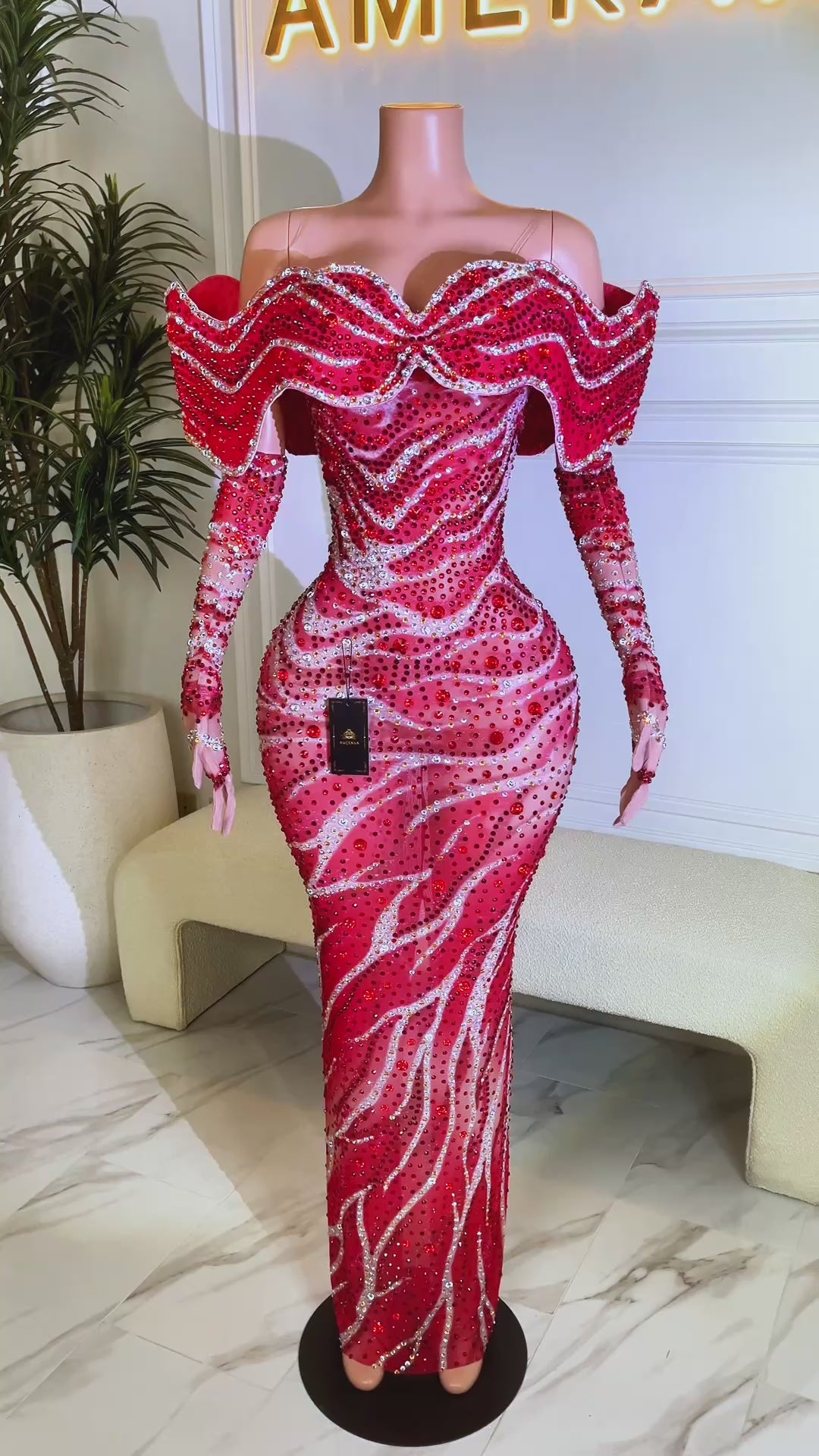 Ocean Empress Red Dress (Pre-Order)