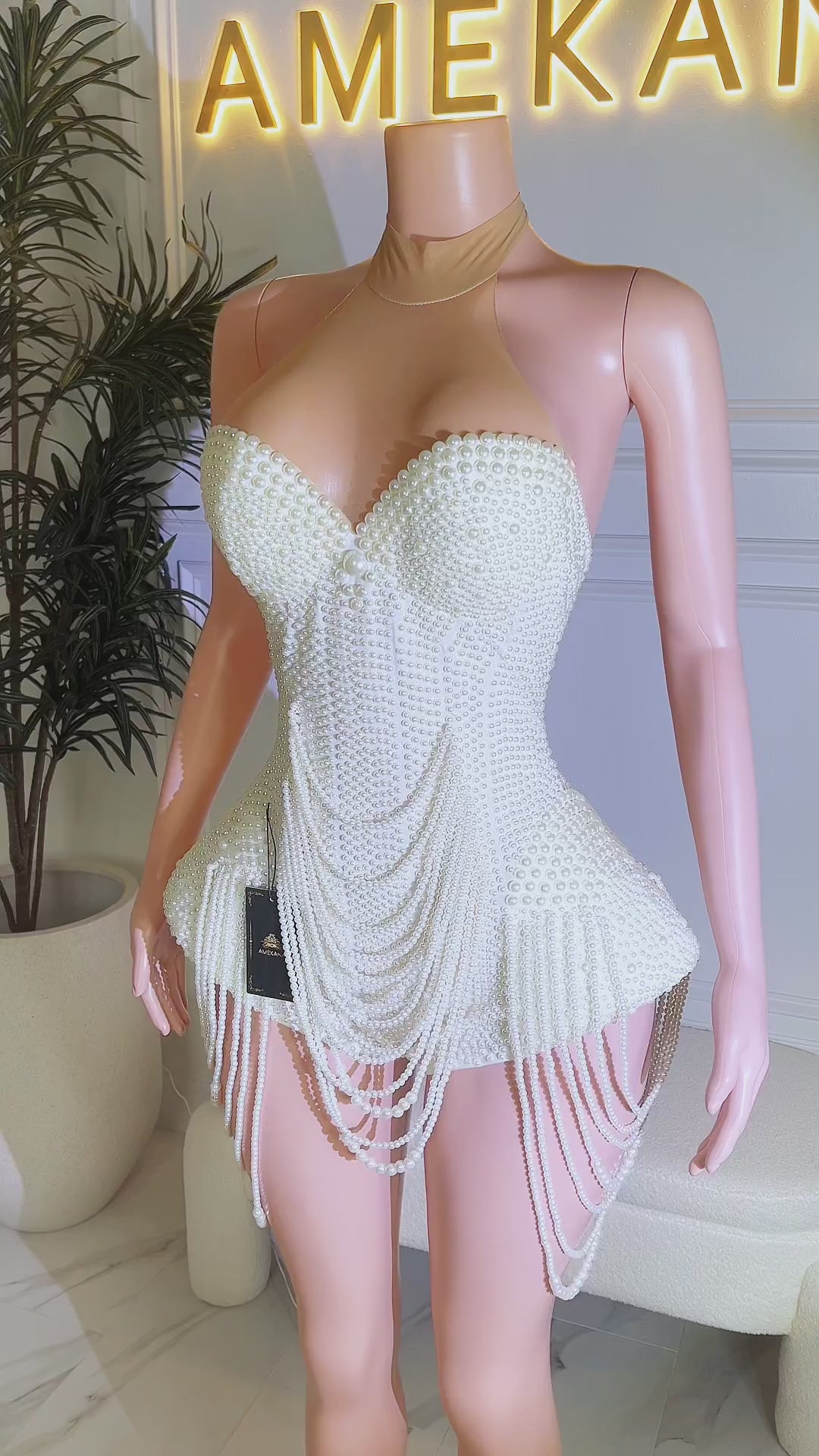 Vanity Pearl Playsuit (Pre-Order)