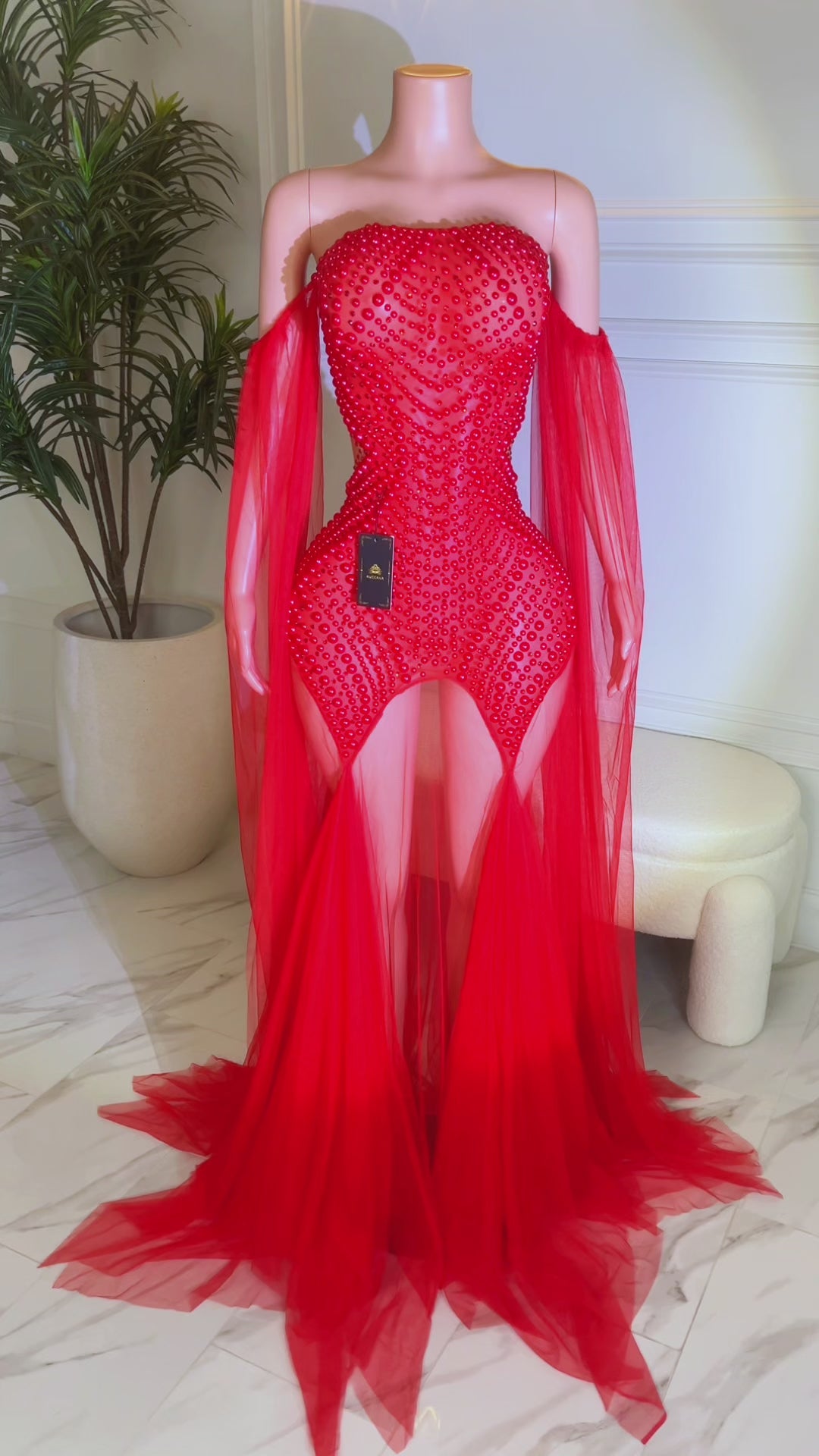 Wild Soul Red Dress (Ready To Ship)