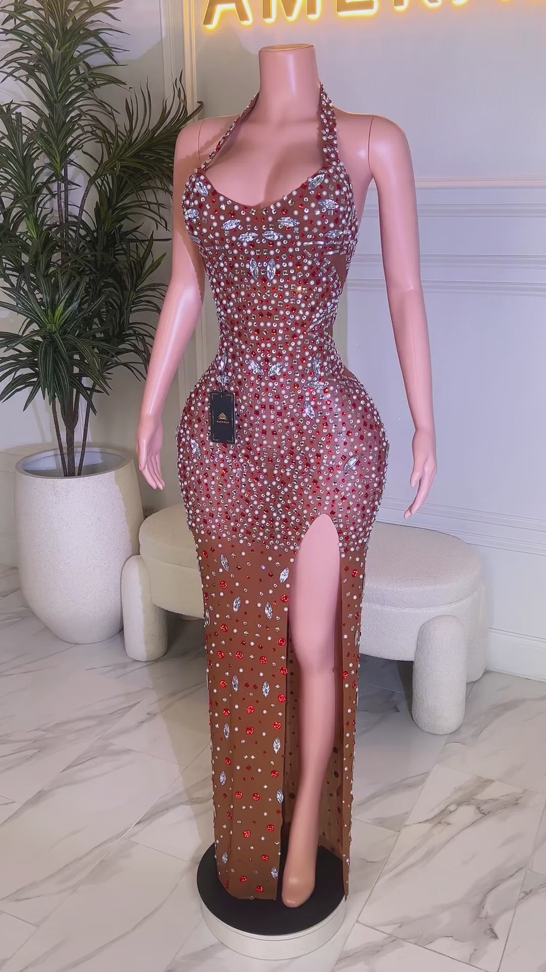 Harper Diamante Dress (Pre-Order)
