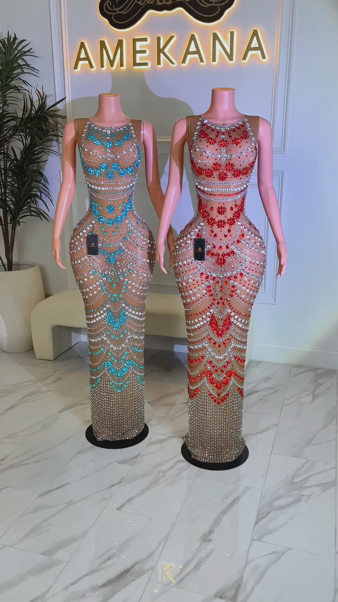 Belen Red Maxi Dress (Pre-Order)