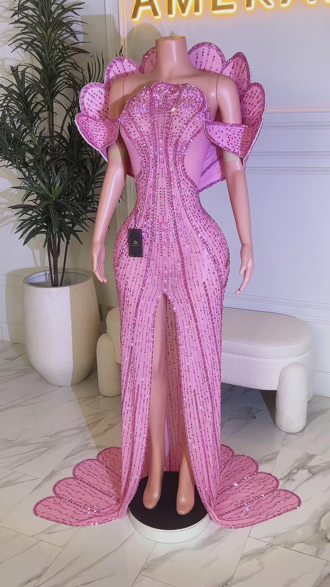 Opaline Rose Dress (Ready to Ship)
