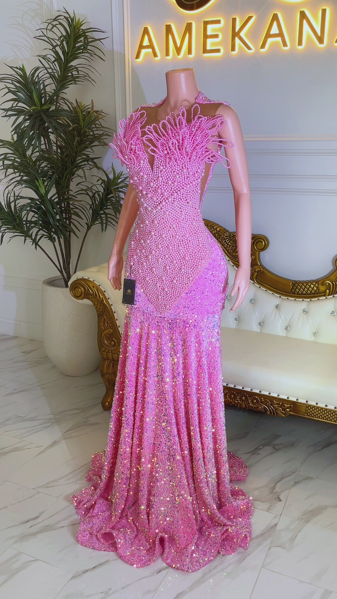 Magnolia Pink Dress (Ready To Ship)