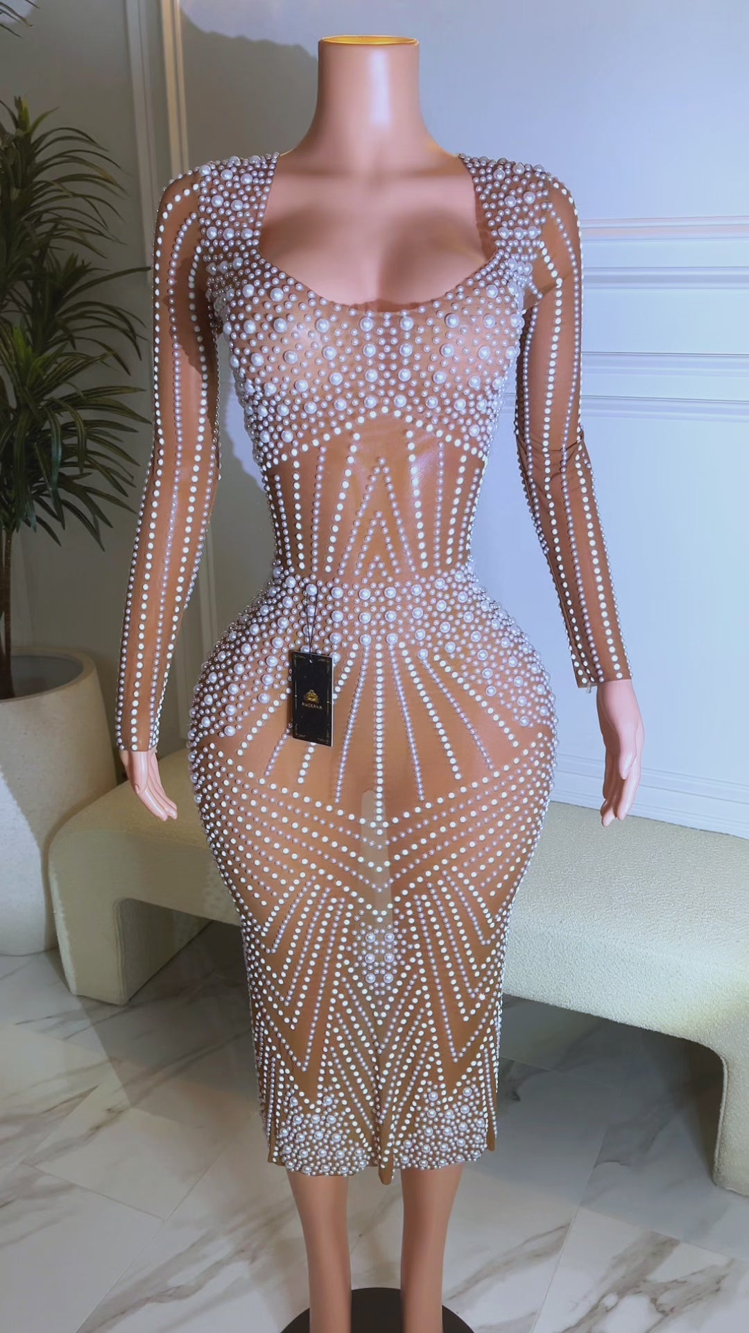 April Pearl Dress (Ready to Ship)