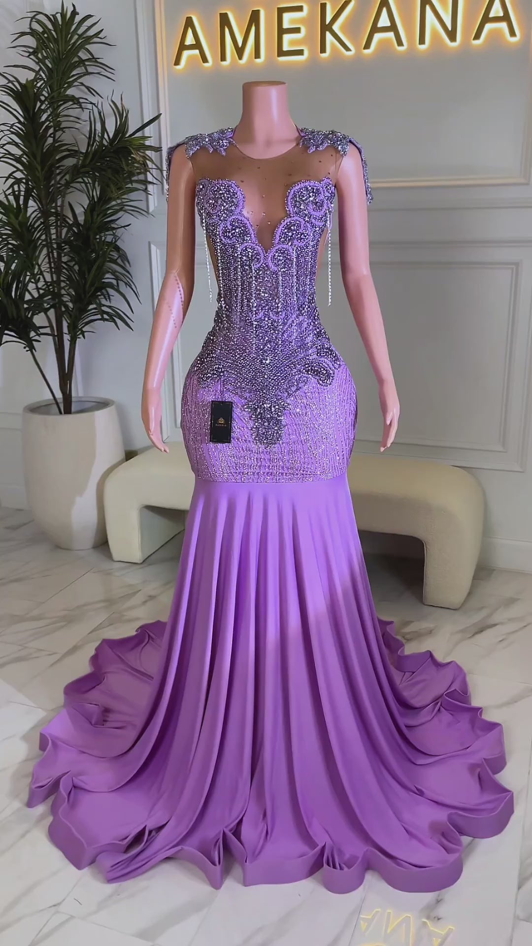 Lilac Waves Maxi Dress (Pre-Order)