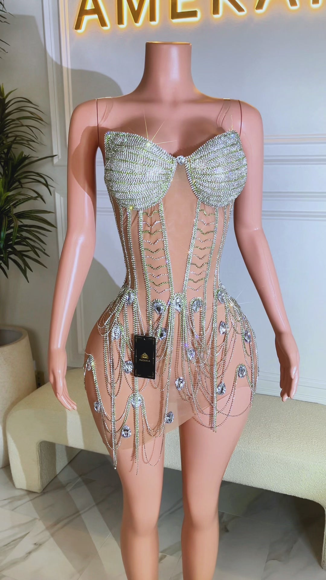 Izela Tassel Dress (Ready To Ship)