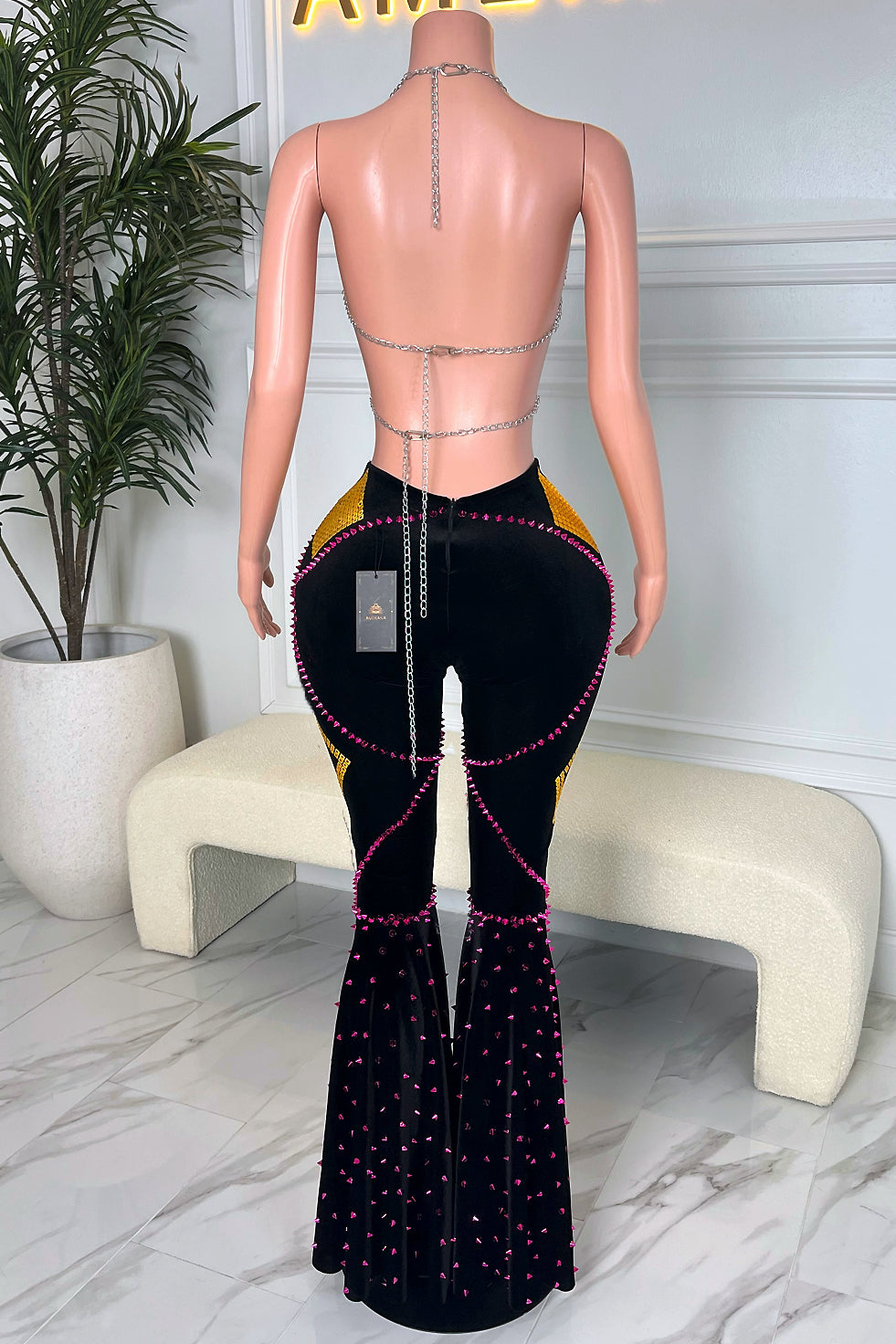 Retro Lover Pant Set (Ready to Ship)