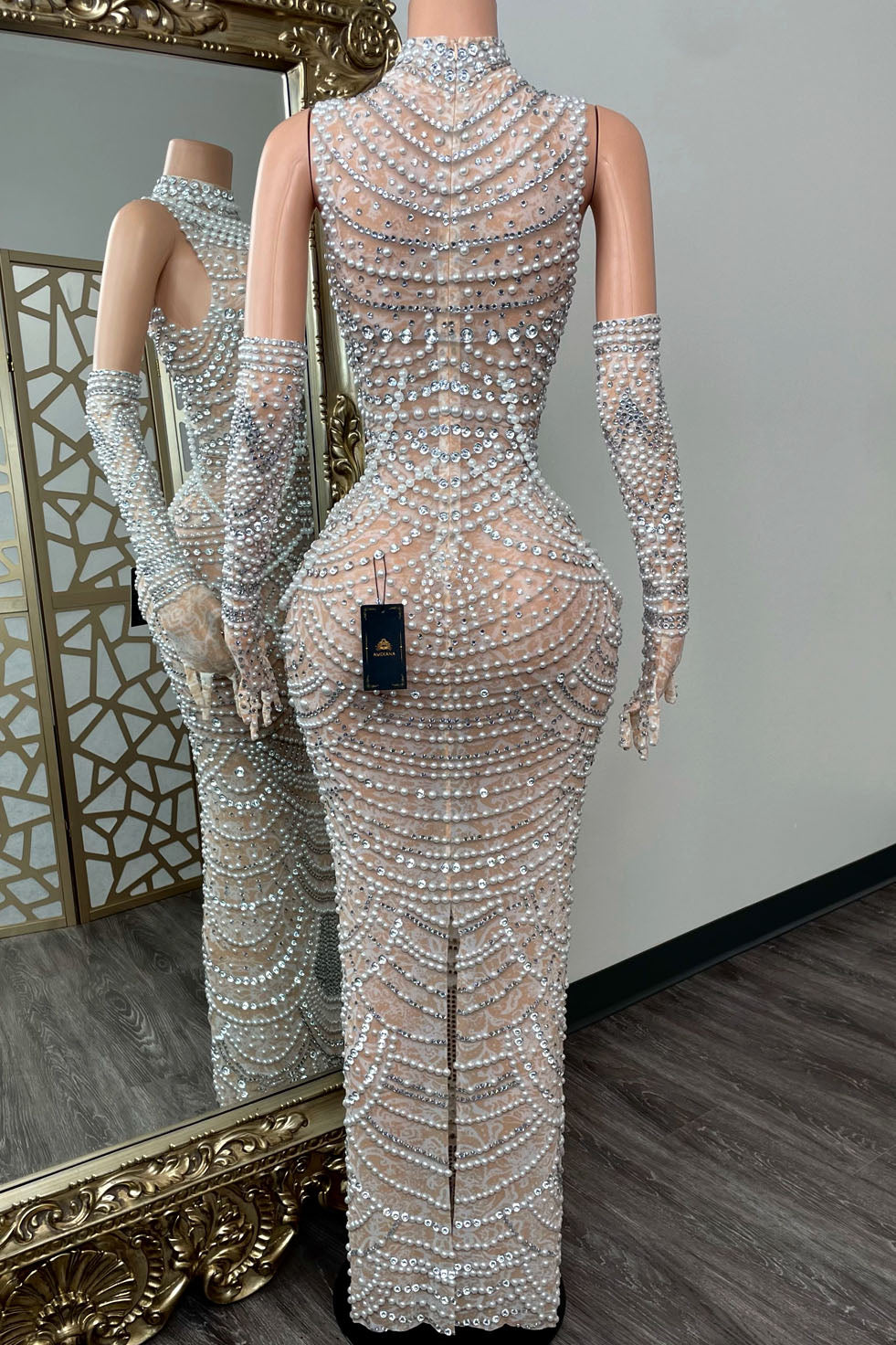 Chantilly Diamante Dress (Pre-Order)