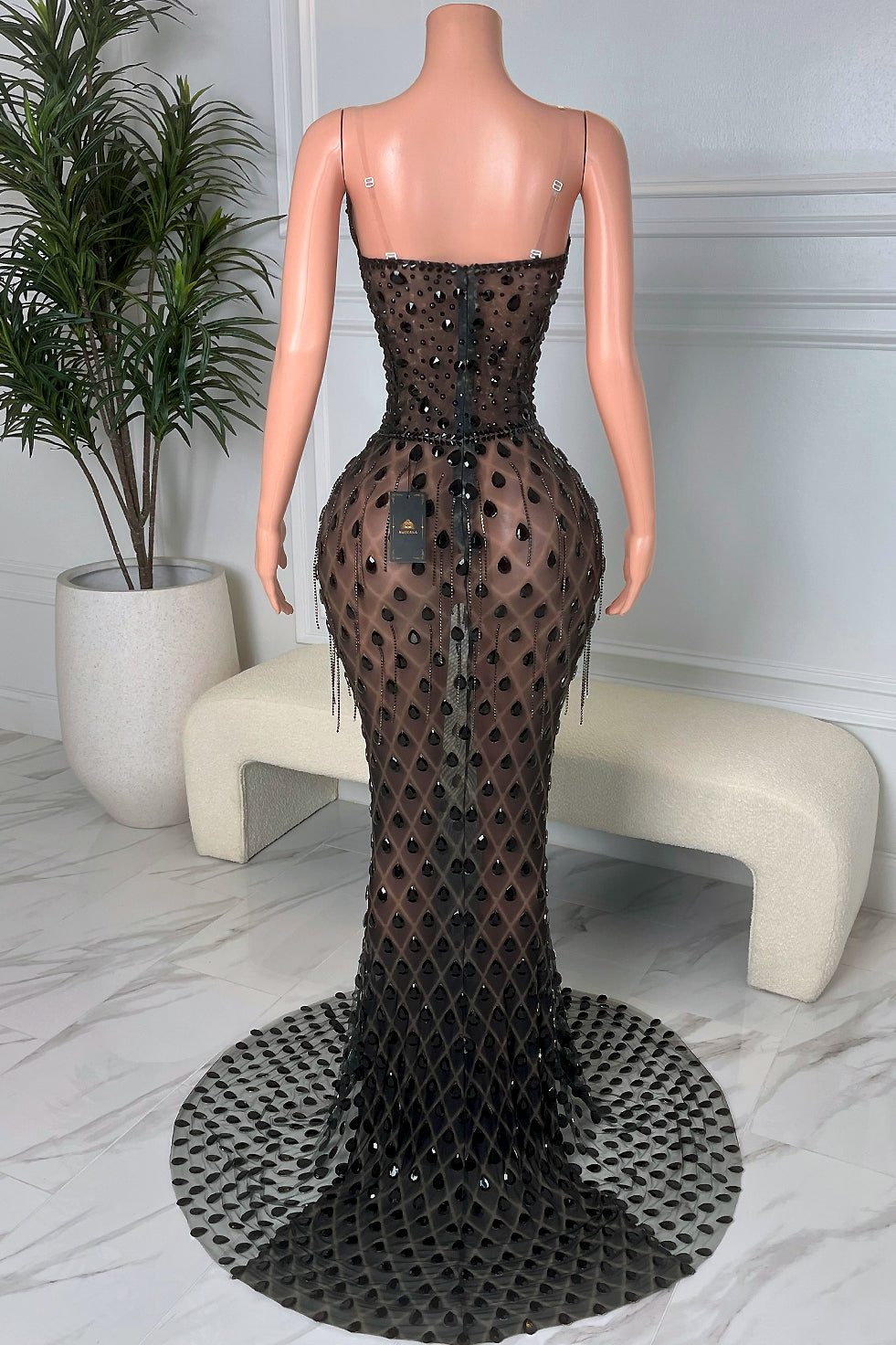 Rory Diamante Tassel Dress (Ready to Ship)