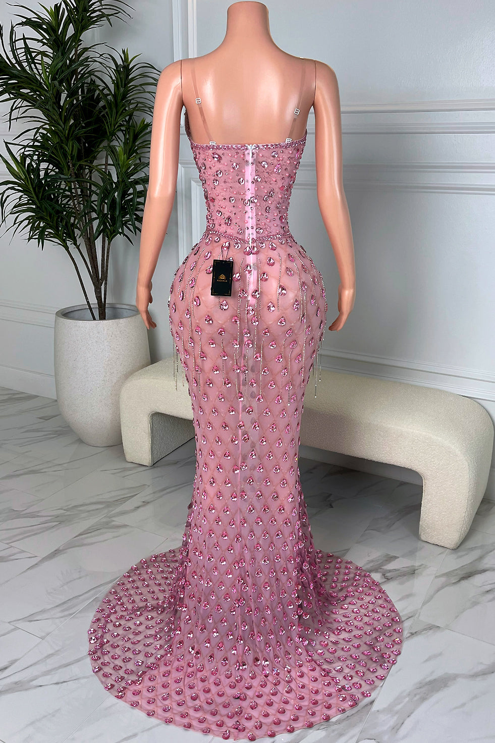 Rory Pink Dress (Ready To Ship)