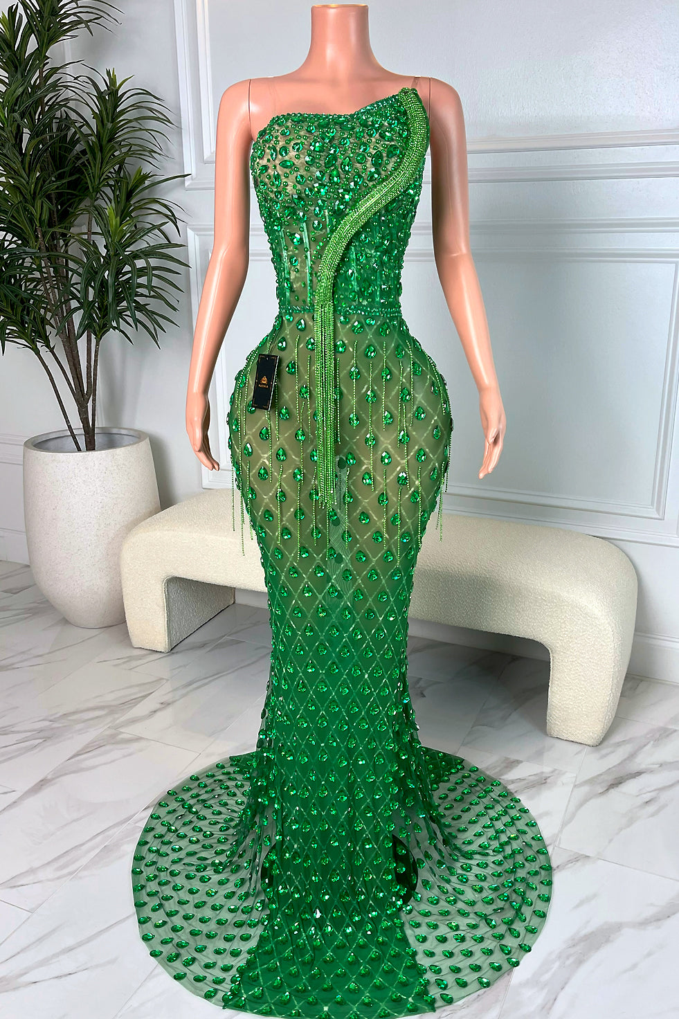 Rory Green Dress (Ready To Ship)
