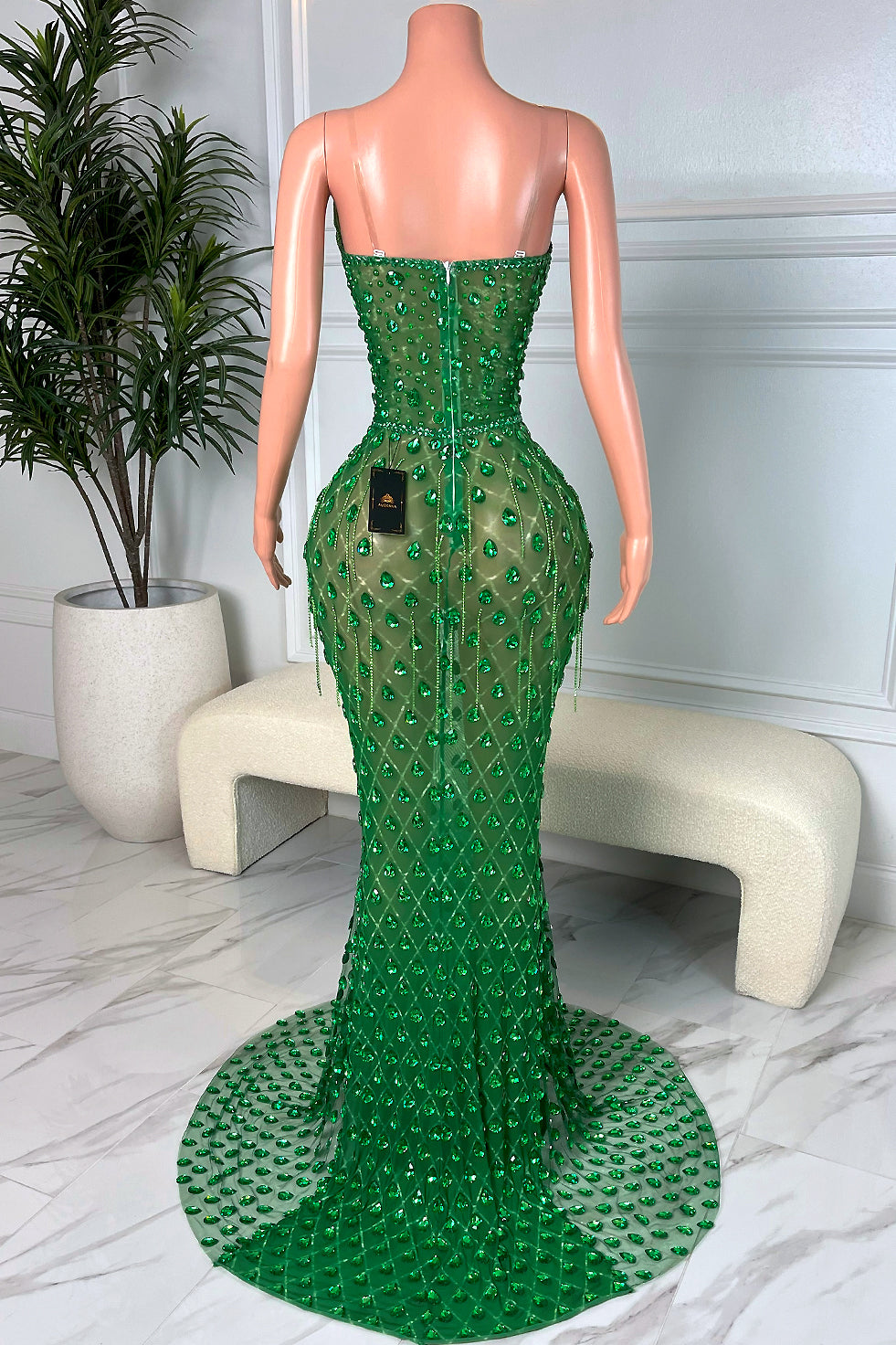 Rory Green Dress (Ready To Ship)