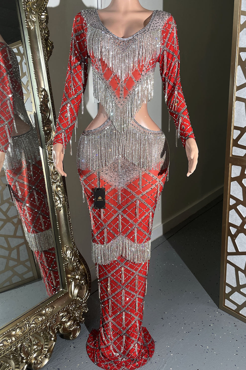Cheri Diamante Dress(Ready To Ship) - amekana.mom