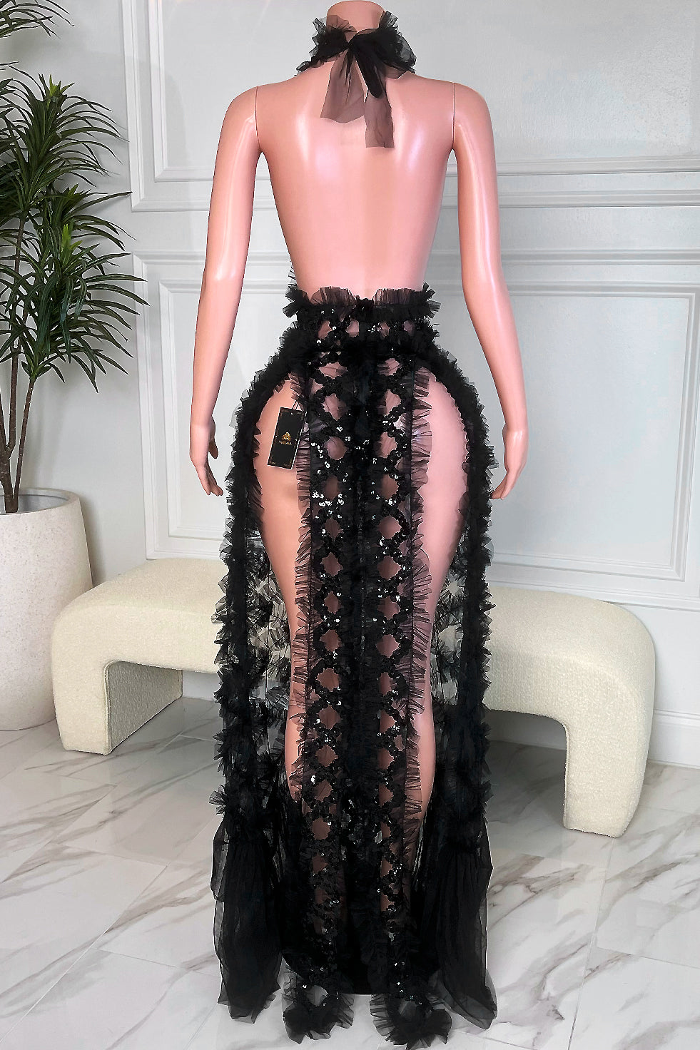 Scorpio Black Dress (Ready to Ship)