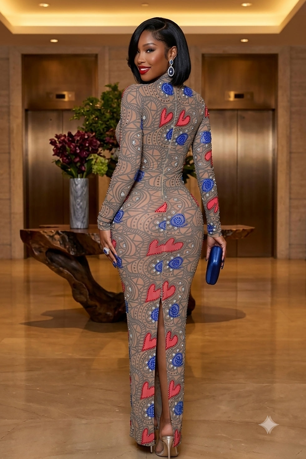 Fatal Attraction Maxi Dress (Pre-Order)