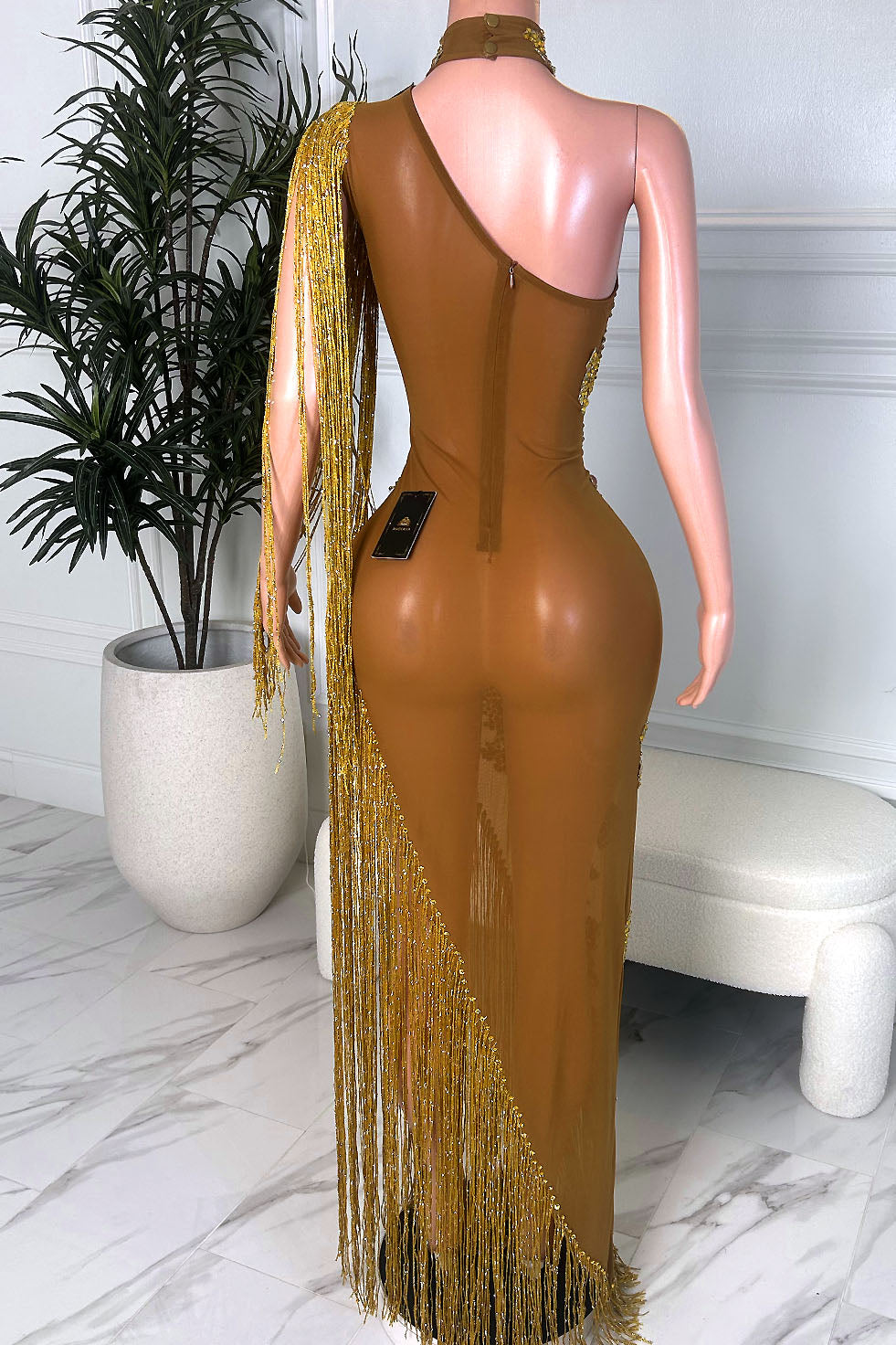 VIP Glow Fringe Dress (Pre-Order)