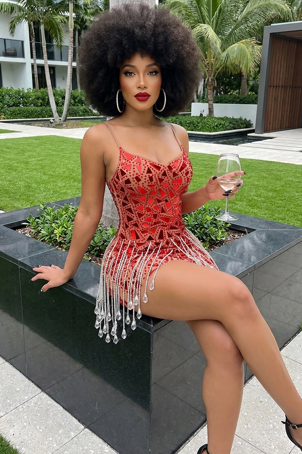 Josanna Diamante Dress (Pre-Order)