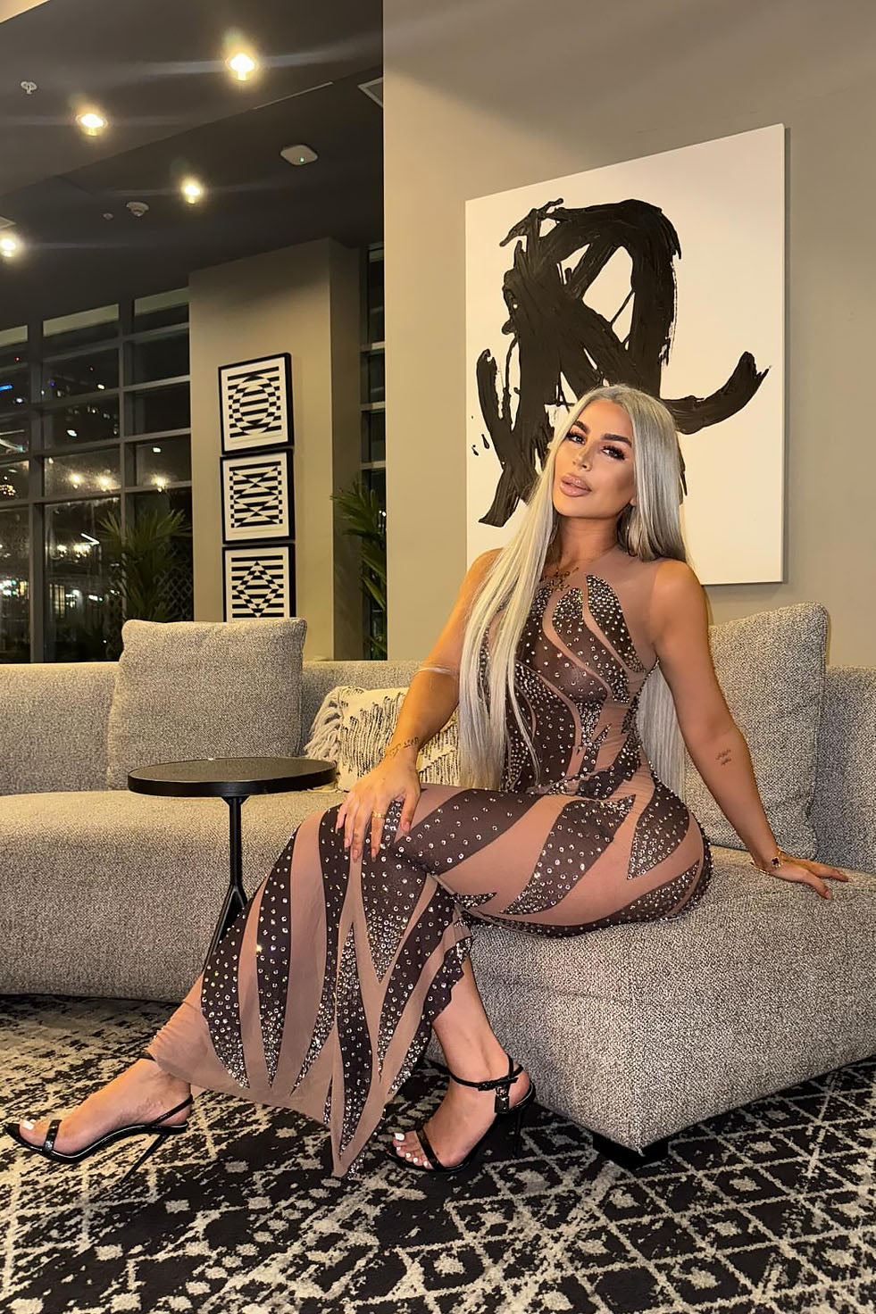 Shannon Diamante Dress (Pre-Order)