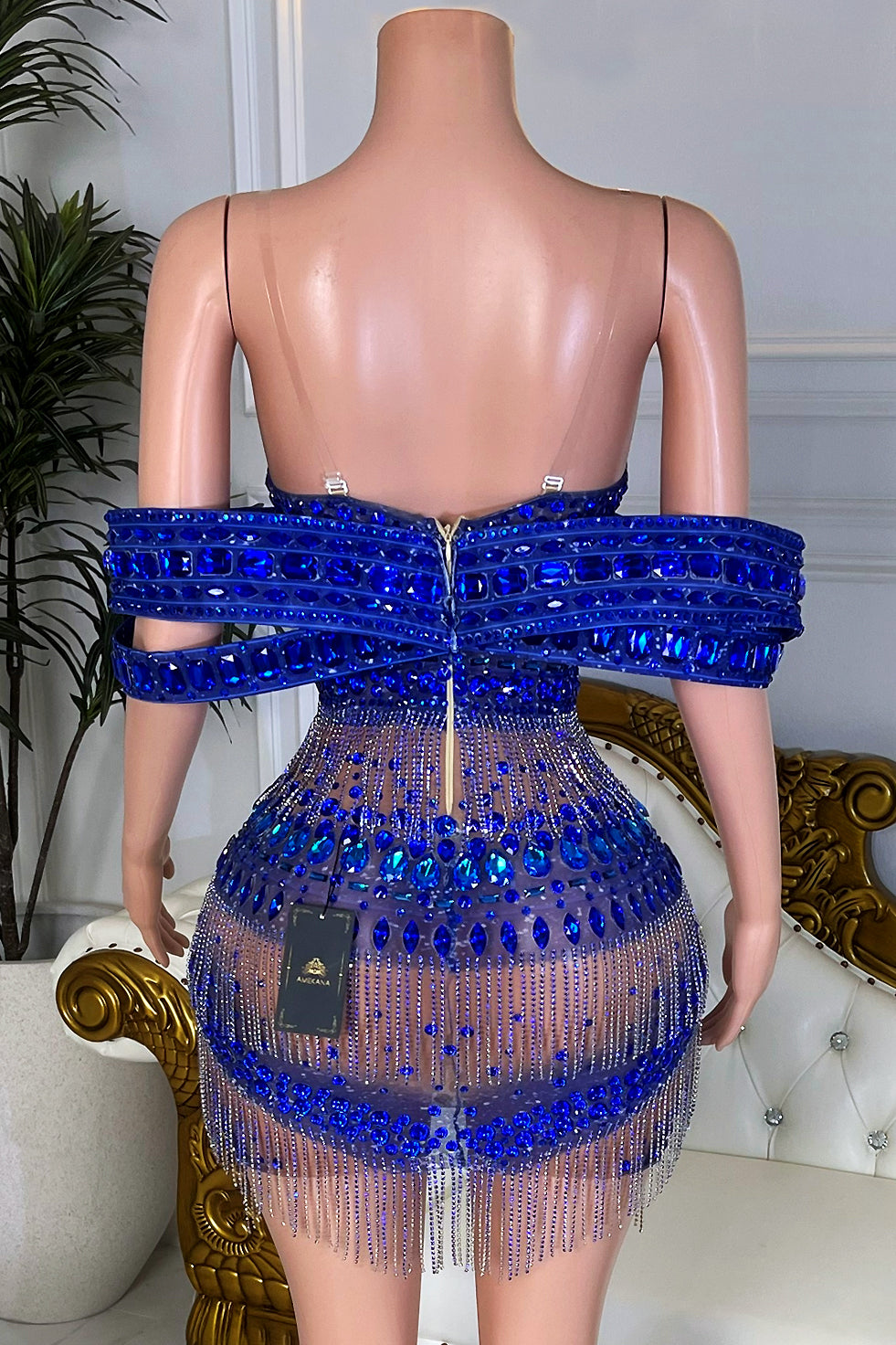 Tarania Blue Dress (Ready to Ship)