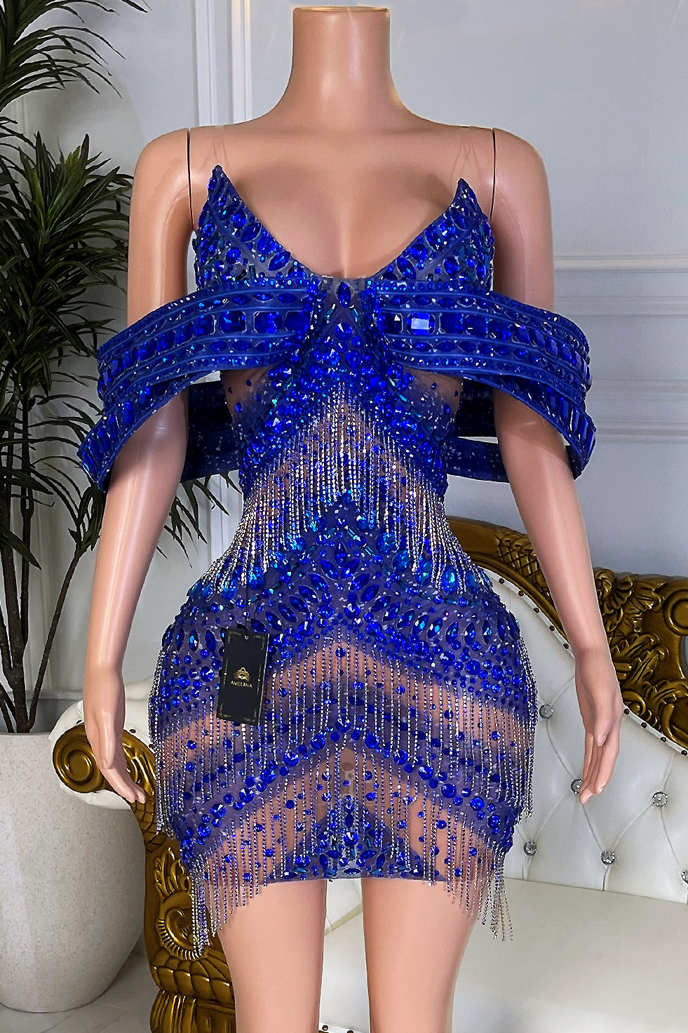 Tarania Blue Dress (Ready to Ship)