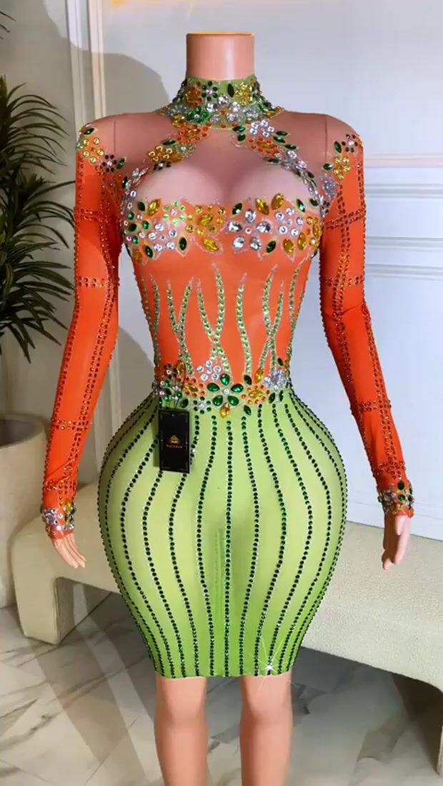 Laylani Diamante Dress (Pre-Order)