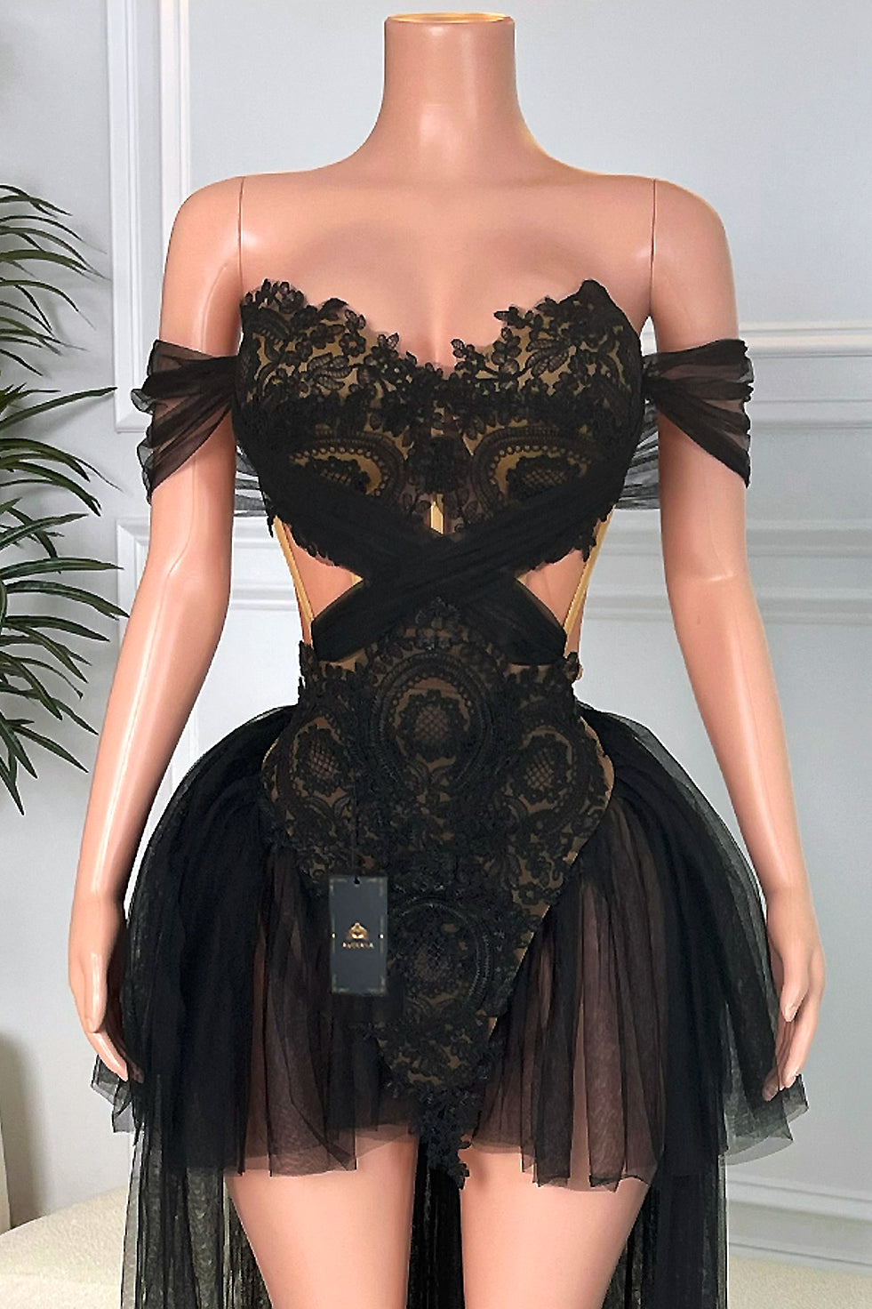 Vernise Black Skirt Set(Ready To Ship)