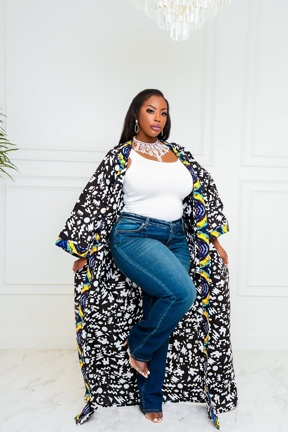 Adaeze Kimono Jacket (Ready To Ship)