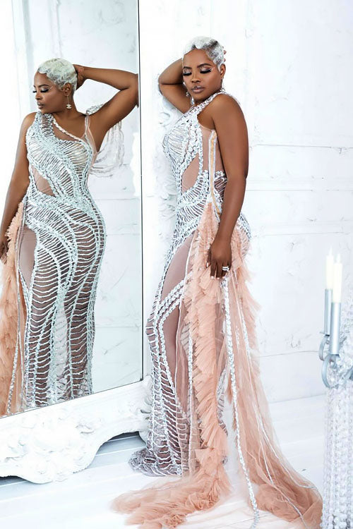 Alisha Evening Dress - amekana.mom