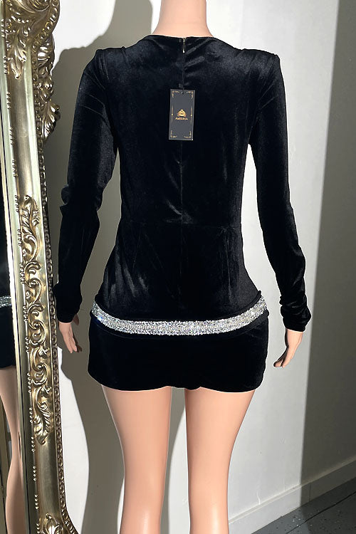 Snake Black Dress - amekana.mom