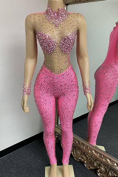 Icon Diamante Bodysuit(Ready To Ship)