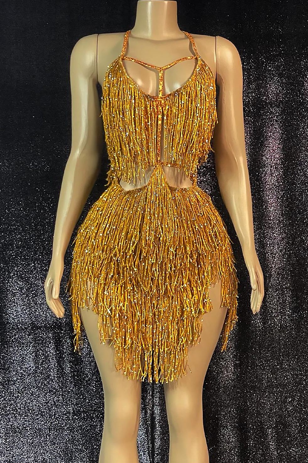 Jadore Tassel Bodysuit (Ready To Ship)
