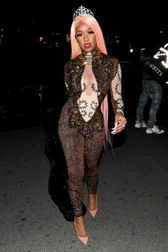 Jesse Green Diamante Bodysuit (Rhinestones)