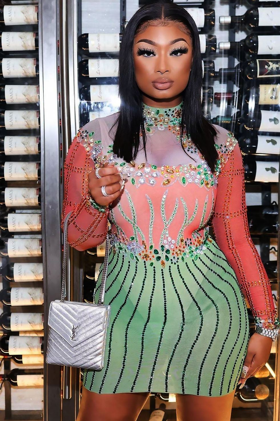 Laylani Diamante Dress (Ready To Ship)