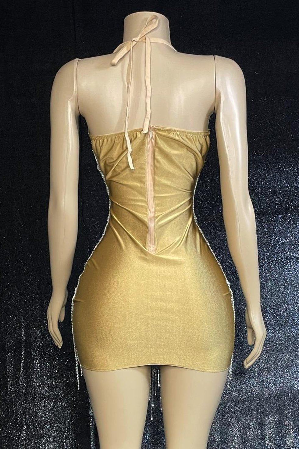 Maren Diamante Tassel Dress