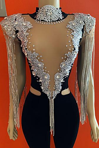Micah Diamante Bodysuit (Ready To Ship)