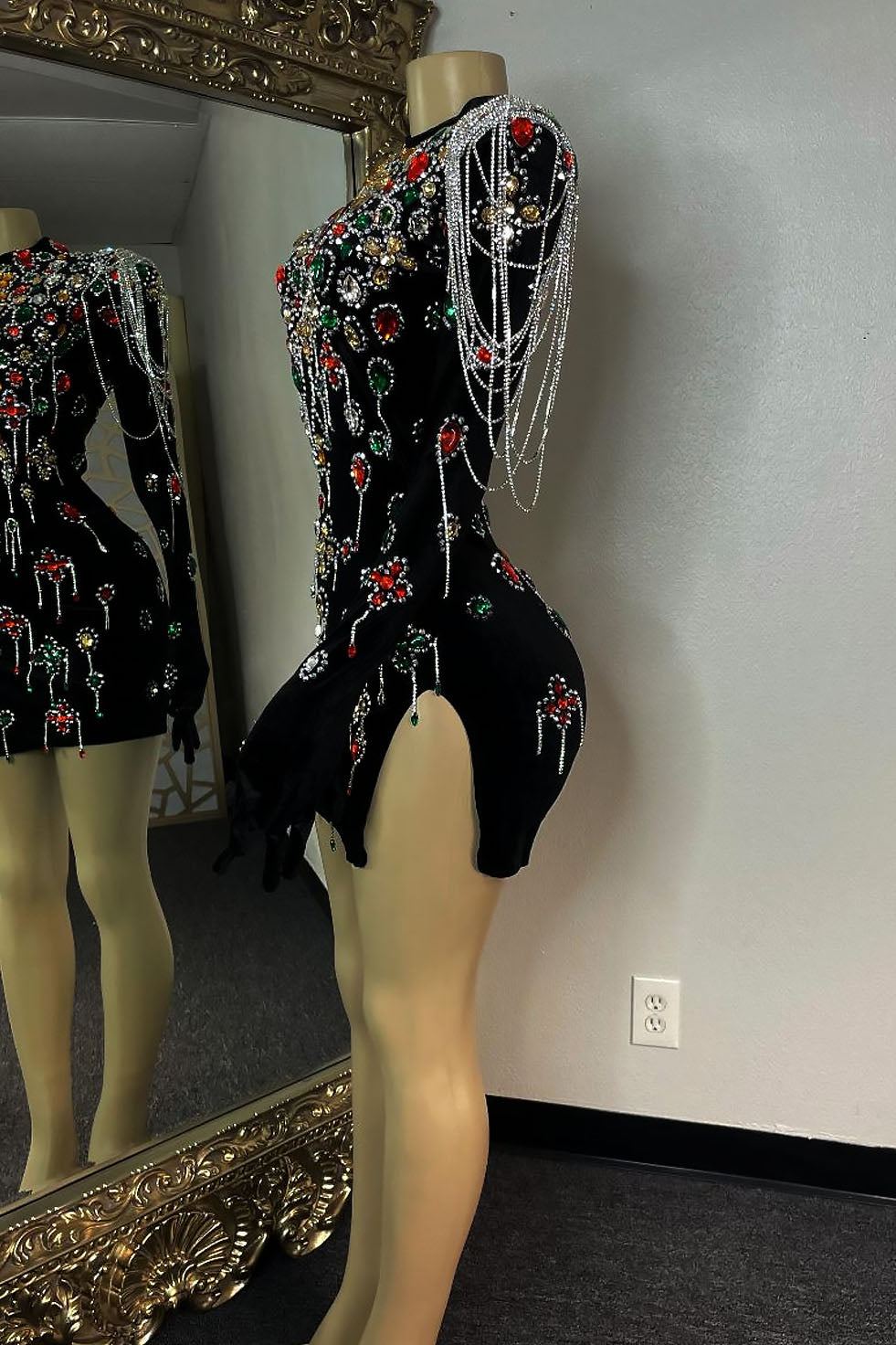 Shally Diamante Dress